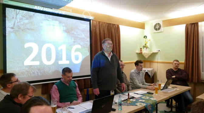 Jahreshauptversammlung 2016
